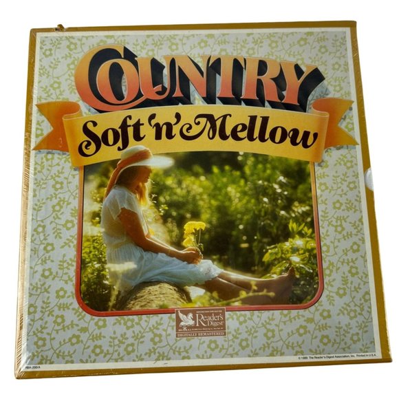 Country, Soft 'n' Mellow LP Vinyl Box Set 1989 - Picture 1 of 4